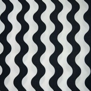 SCHUMACHER Ric Rac A Print Designed By Studio Bob Black  & White 51.5 X 5Inches